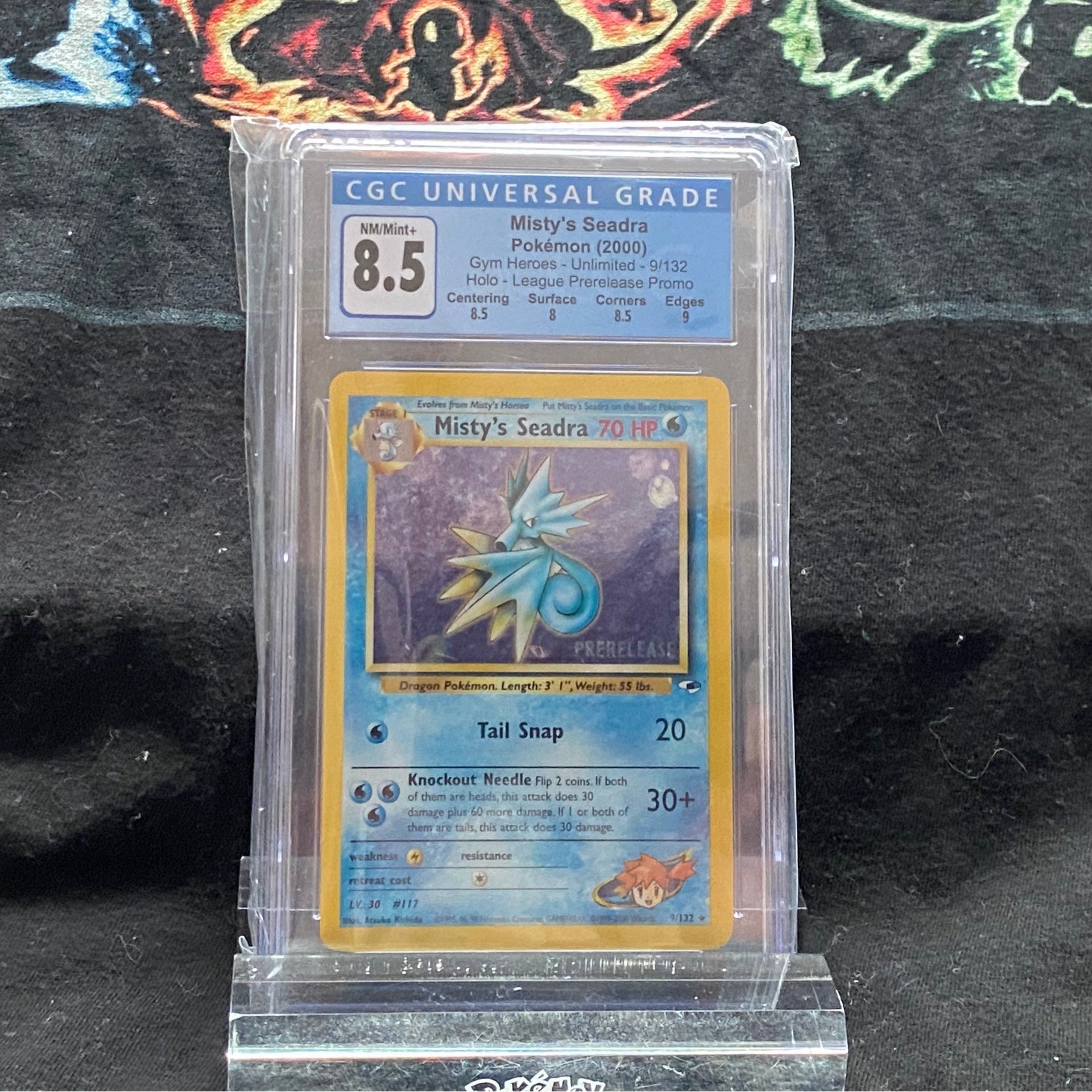 PSA 9 MISTY'S SEADRA HOLO deals PRERELEASE